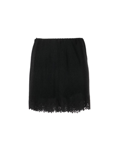 Мини-юбка с рваным краем, черный Alexander wang