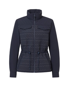 Пуховик женский, синий Mackage