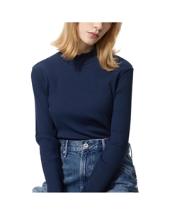 Футболка женская темно-синяя Uniqlo