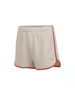 Женские повседневные шорты бежевого цвета Puma