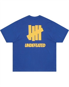 Футболка унисекс, синий Undefeated