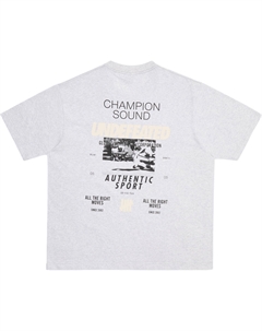 Футболка унисекс, серый Undefeated