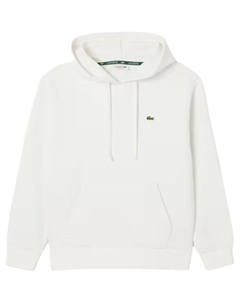 Худи с логотипом, белый Lacoste