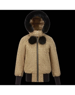 Женская пуховая куртка цвета хаки Moose knuckles