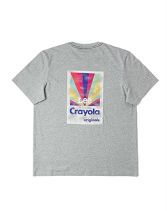 Футболка унисекс серая, серый Lee