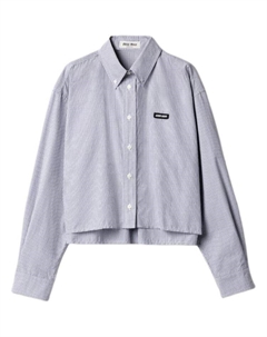 Рубашка женская, синий Miu miu