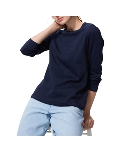 Футболка Women's Navy Blue Uniqlo