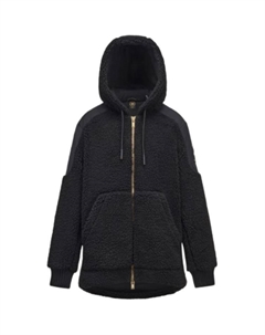 Пальто из бархата, черный Moose knuckles