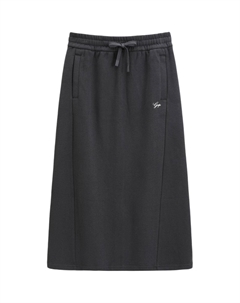 Повседневная длинная юбка женская, серый Gap