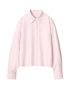 Женская розовая рубашка Uniqlo