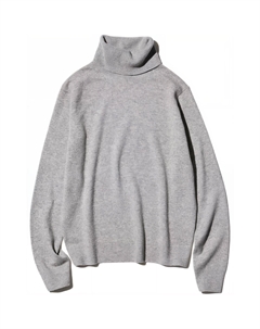 Свитер женский серый Uniqlo