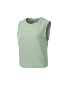 Женская майка-алкоголичка, зеленый Saucony