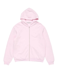 Худи с логотипом на заплатке, розовый Acne studios