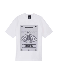 Футболка Y 3 X Neighborhood, ярко-белый Y-3