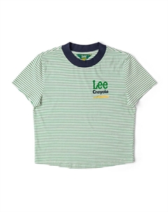 Футболка женская зеленая Lee