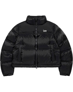 Женская черная пуховая куртка Lee