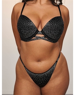 Бюстгальтер пуш-ап Cradle Crystal Shine, shine cradle black Very sexy