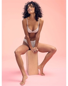 Бюстгальтер пуш-ап идеальной формы, jacquard glaze Body by victoria