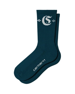 Носки до середины икры унисекс, синий Carhartt wip