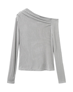 Рубашка CREPONI, серебристо-серый Mango