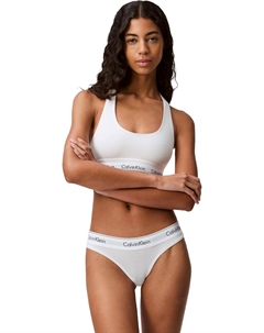 Современные женские хлопковые стринги, White Calvin klein