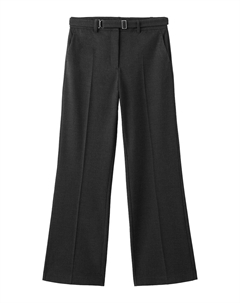 Свободные плиссированные брюки Carlota, темно-серый Mango