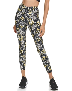 Женские леггинсы с принтом и высокой талией, Dandelion Tommy hilfiger