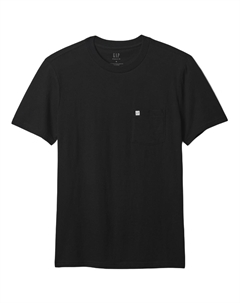 Футболка унисекс, черный Gap