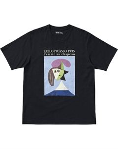 Футболка Unisex Black Uniqlo