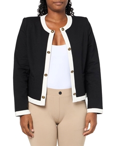 Женская куртка с длинным рукавом и застежкой на пуговицы, спортивные брюки, Black Tommy hilfiger