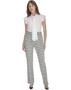 Женские брюки-клеш Sutton - деловые повседневные наряды, Black/Pearl Tommy hilfiger