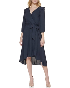 Женское платье Parade Pucker Novelty, Sky Captain Tommy hilfiger