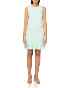 Женское платье-трапеция с круглым вырезом и эластичными карманами, Harbor Gray Tommy hilfiger