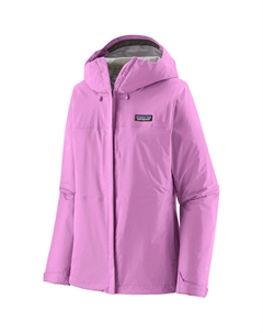 Куртка-бомбер с капюшоном и нашивкой с логотипом, фиолетовый Patagonia