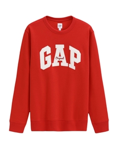 Унисекс свитшот, красный Gap