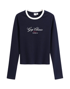 Топ женский, синий Gap