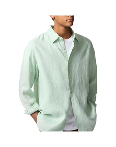 Рубашка Unisex Light Green Uniqlo