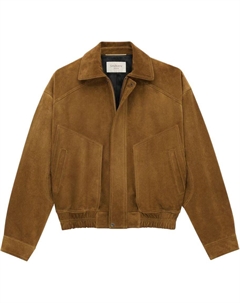 Куртка и пальто женские коричневые Saint laurent