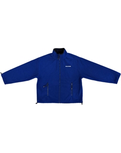 SS25 бархатное пальто Women's, синий Miu miu