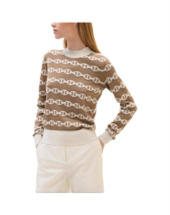 HERMES Топ Women's Chestnut Brown Hermès