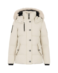 Женская пуховая куртка, айвори Moose knuckles