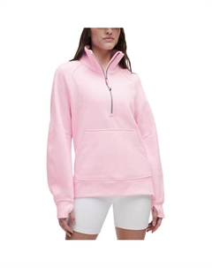 Свитшот серии Scuba для женщин, розовый Lululemon