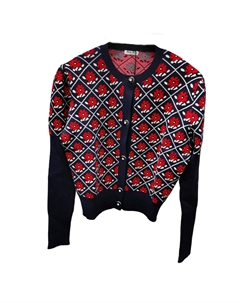 Топ женский красный Miu miu