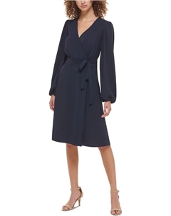 Женское платье Novetly Fit and Flare, Sky Captain Tommy hilfiger