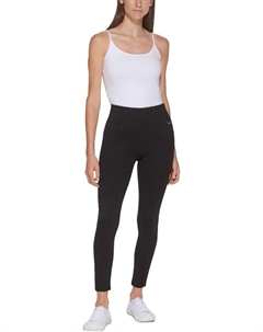 Женские повседневные брюки Ponte Fitted, Black Calvin klein