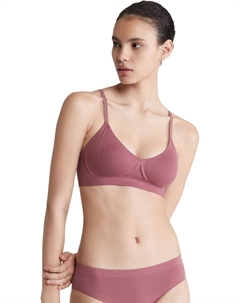 Женский бюстгальтер-бралетт Bonded Flex Lightly Lined, Crushed Berry Calvin klein