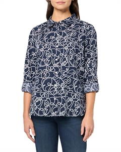 Рубашки на пуговицах для женщин, повседневные топы, Sky Captain Multi Tommy hilfiger