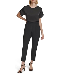 Женские тканые брюки, Black Calvin klein