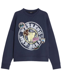 Weekend Max Mara Medea свитшот, синий Weekend max mara