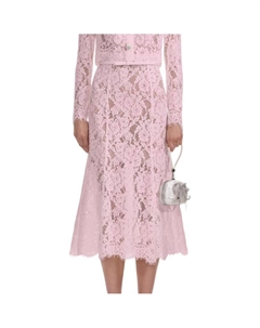 Женская юбка миди Casual Pink Self-portrait